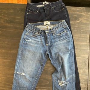 2 Paige jeans